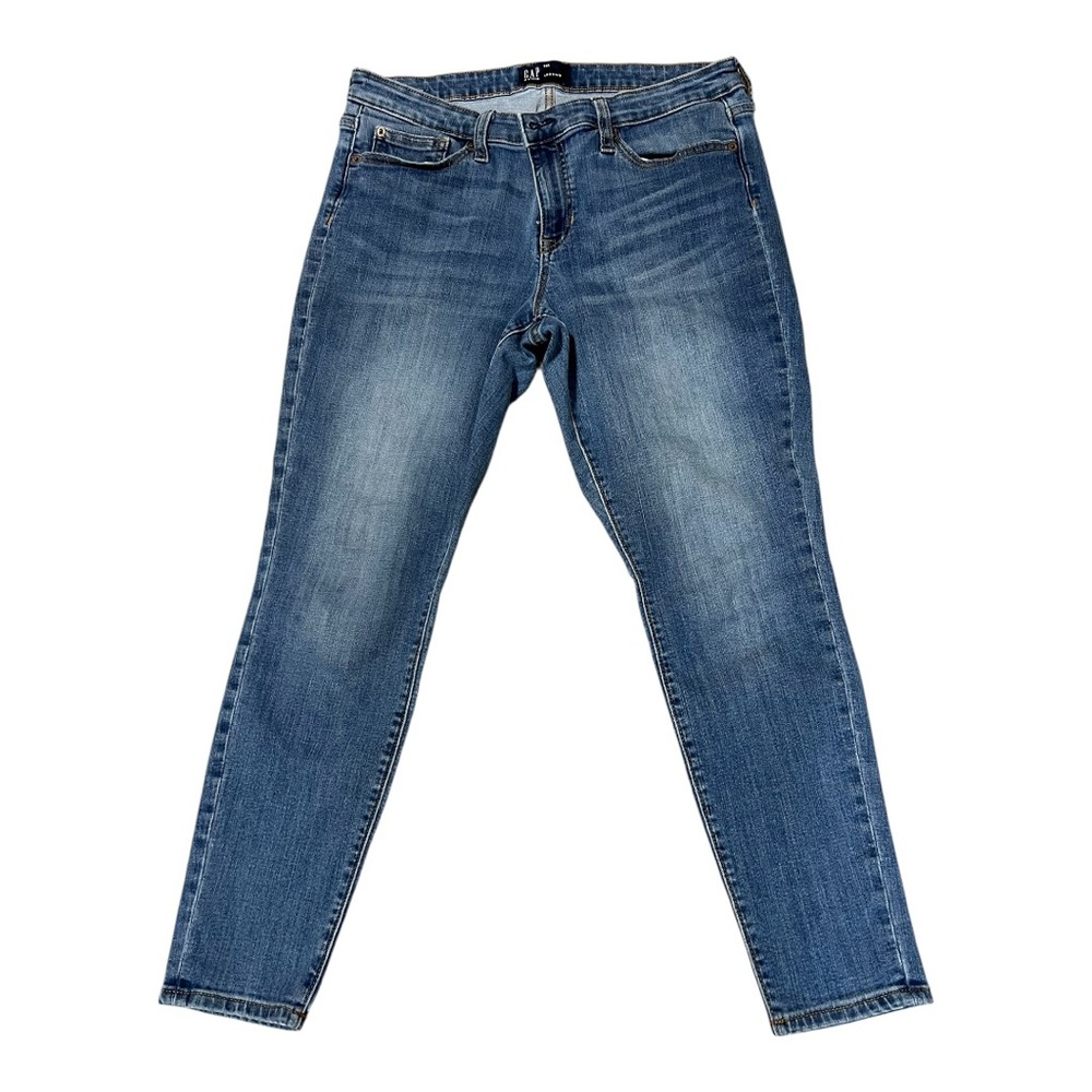 GAP Blue Skinny Jeans with Tapered Leg